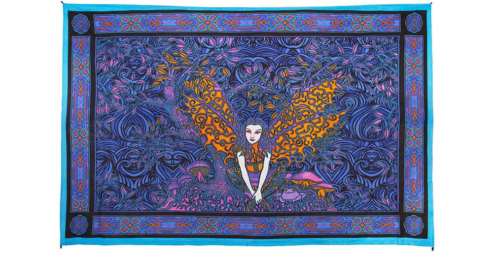 3D Fairy Mini Tapestry 30x45 - Art by Dan Morris