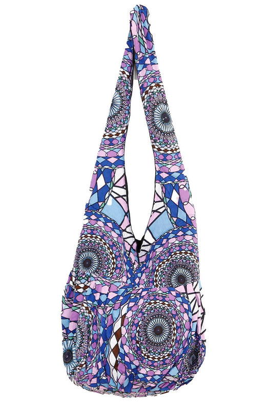 Ring Of Water Zip Top Hobo Shoulder Bag